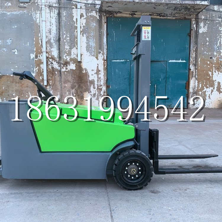 米东区小型电动叉车1吨2吨步行站驾式电瓶堆高充电装卸车液压升降车铲车